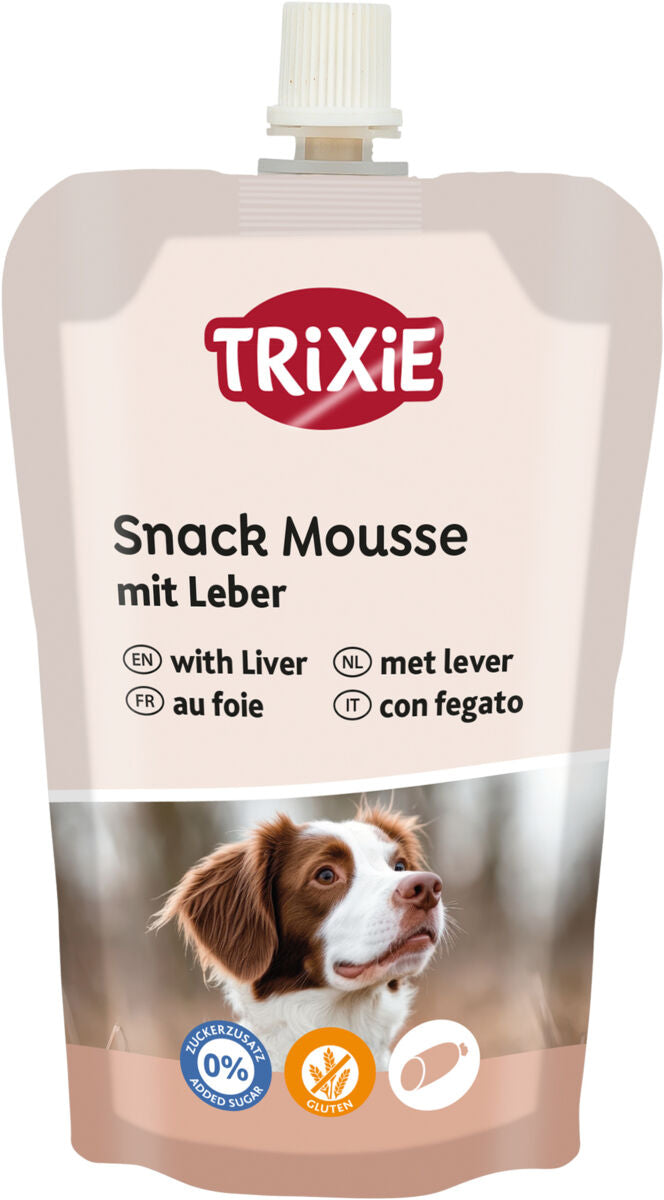 Set Schleckmatte mit Snackmousse in verschiedenen Geschmacksrichtungen