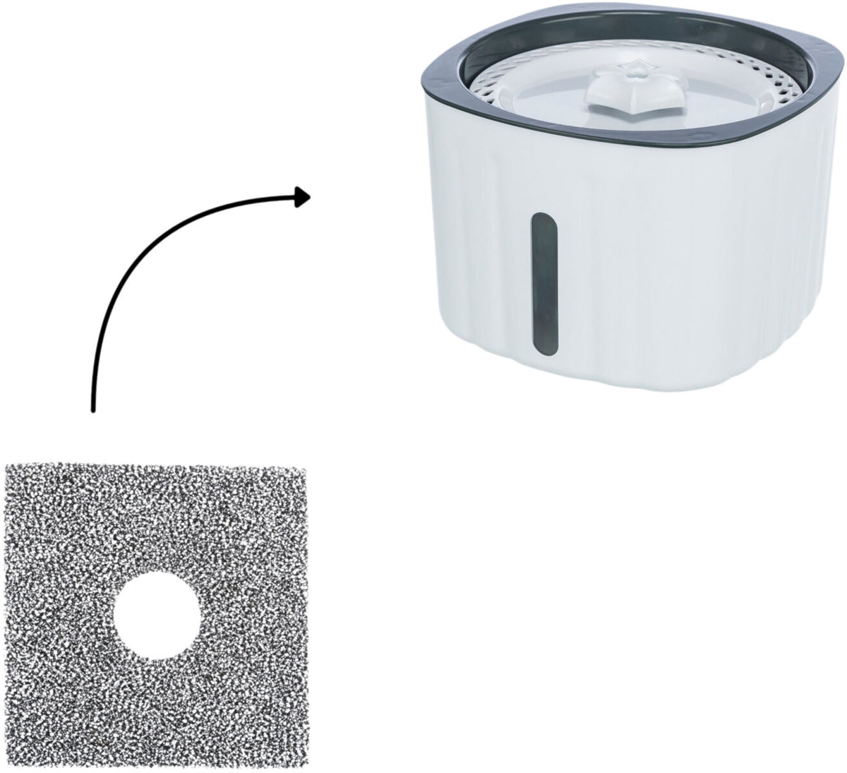 Ersatzfilter für Trinkbrunnen